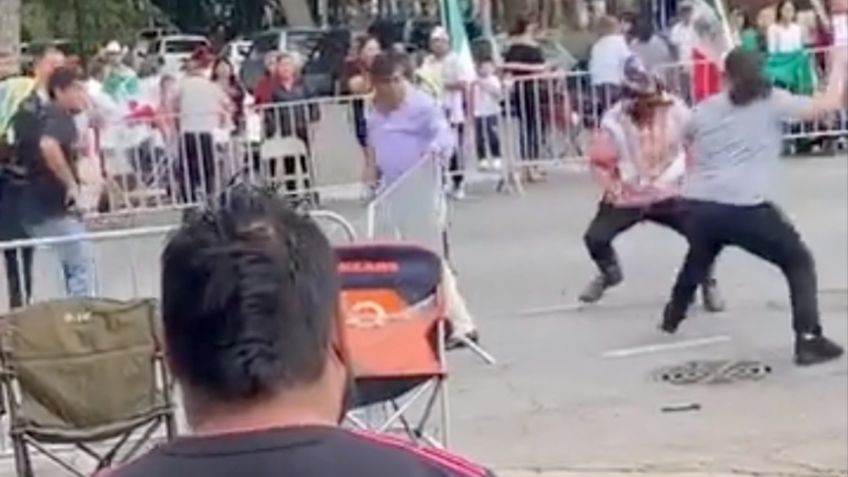 Chicago: captan pelea a machetazos en pleno Día de la Independencia de México