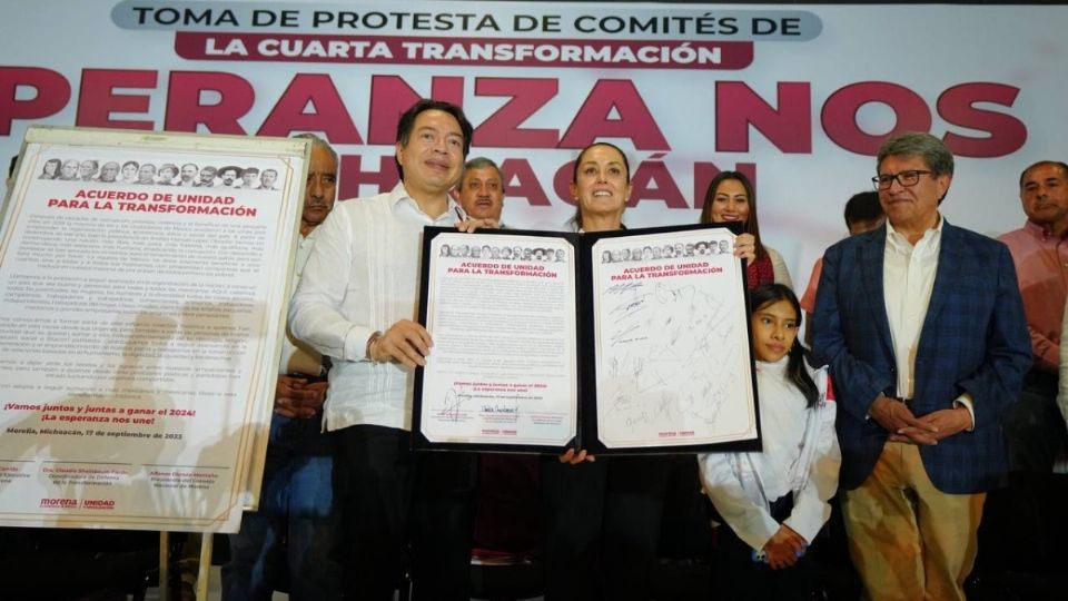 30 representantes de la sociedad civil y personas distinguidas de Michoacán firmaron el acuerdo