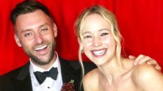 Jennifer Lawrence y su esposo son la pareja con más estilo al vestir iguales para pasear por New York