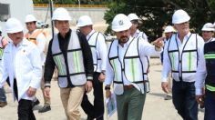 Zoé Robledo y Rutilio Escandón supervisan avance del HGZ en Tuxtla Gutiérrez que beneficiará a 257 mil derechohabientes