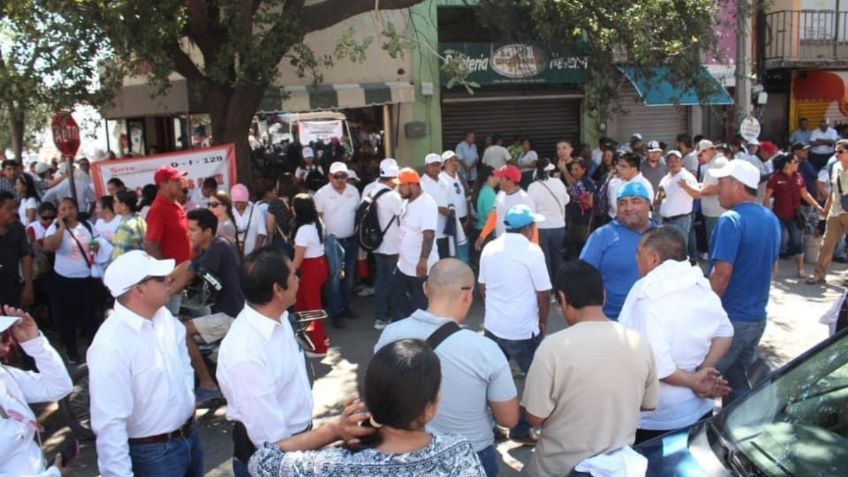 SNTE y Américo Villareal negocian conflicto que mantiene la suspendidas las clases en Tamaulipas