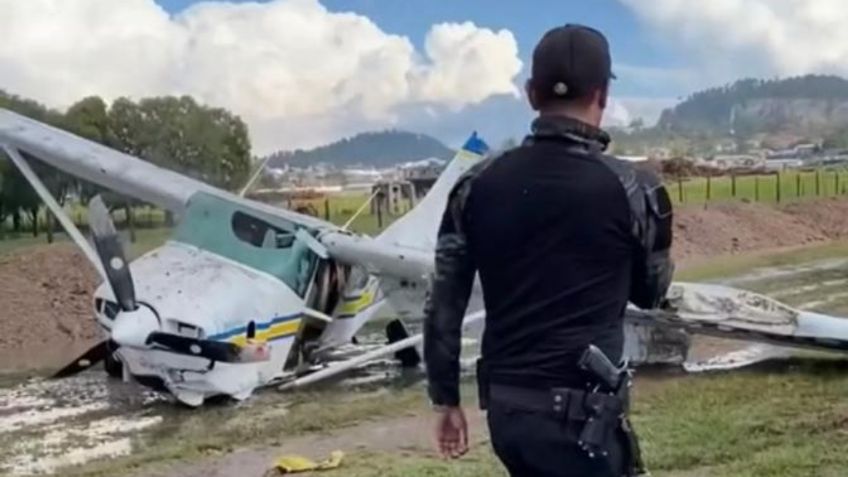 Se desploma avioneta en Durango: no se reportan heridos