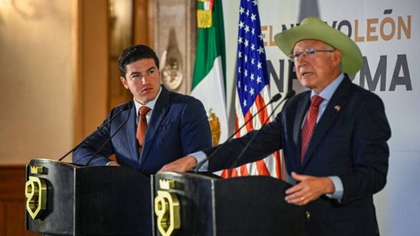 Samuel García y Ken Salazar reafirman trabajo conjunto entre Nuevo León y EU