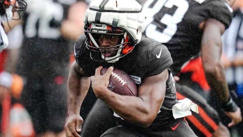 IMÁGENES FUERTES: Momento exacto en que Nick Chubb de Cleveland Browns se lesiona