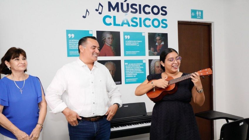 Renán Barrera crea un nuevo espacio para desarrollar el talento musical en Mérida