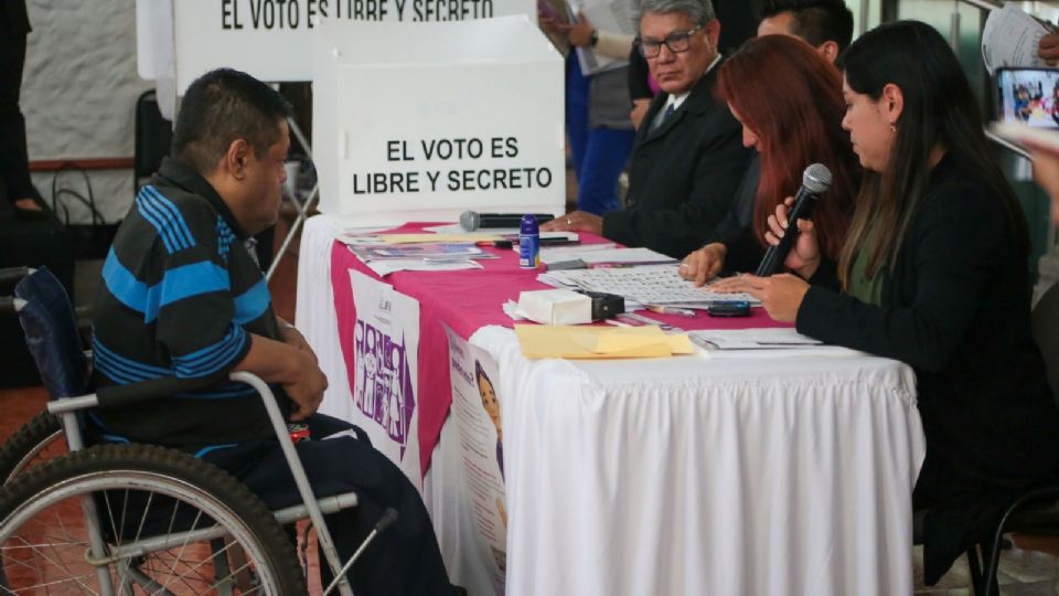 INE facilitará voto a personas con discapacidad