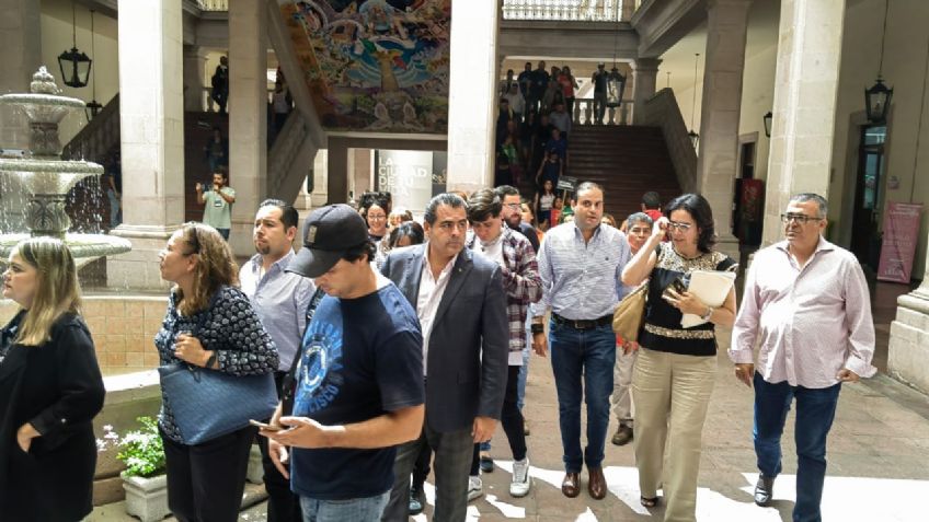 Participan más de 340 personas en simulacro de sismo en Aguascalientes