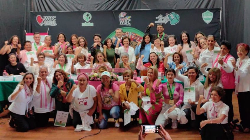 Campeonas mundiales y la WBC se suman a la lucha contra el cáncer 