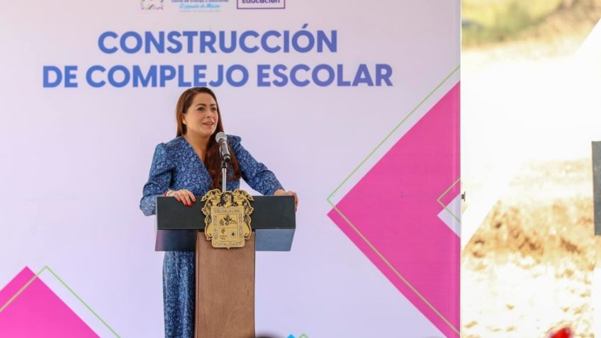 Tere Jiménez arranca construcción educativa e inaugura aula inteligente 