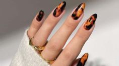 Nail art efecto carey: la nueva tendencia de manicura que es perfecta para el otoño