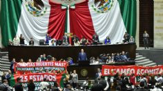 Sesión legislativa termina en gritos y consignas en la Cámara de Diputados 