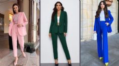 Pantalones rectos y tacones, un clásico que revivirá en otoño y que puedes utilizar para ser la más chic de la oficina