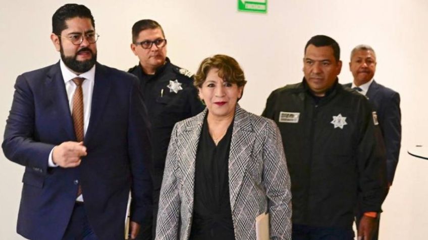 Delfina Gómez encabeza la mesa de seguridad en C5 de Ecatepec