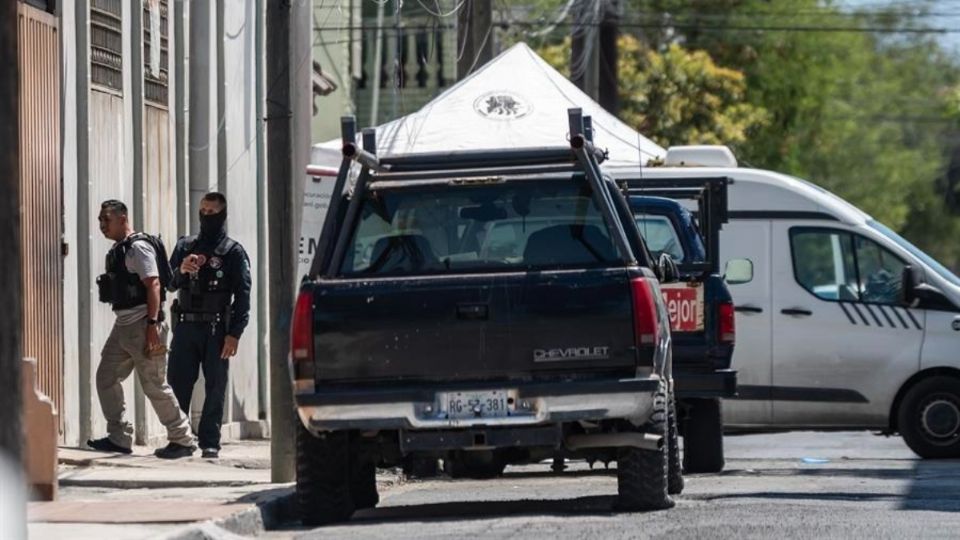 Se registró una fuerte movilización policiaca en el lugar.