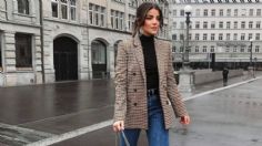 Blazers de cuadros, una prenda básica que conquistará el street style otoñal