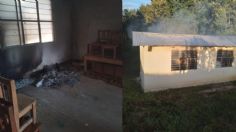 Un grupo del crimen organizado incendia una escuela en Oxchuc: alumnos no podrán reanudar sus clases