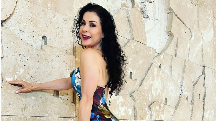 Lourdes Munguía seduce en Instagram con coqueto vestido rojo a sus 62 años