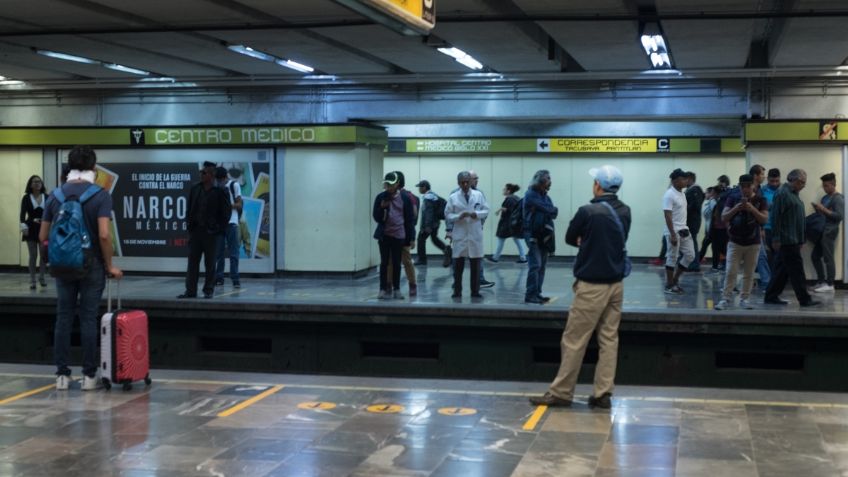 Metro CDMX: hombre se tira a las vías de la estación Centro Médico y lo rescatan malherido