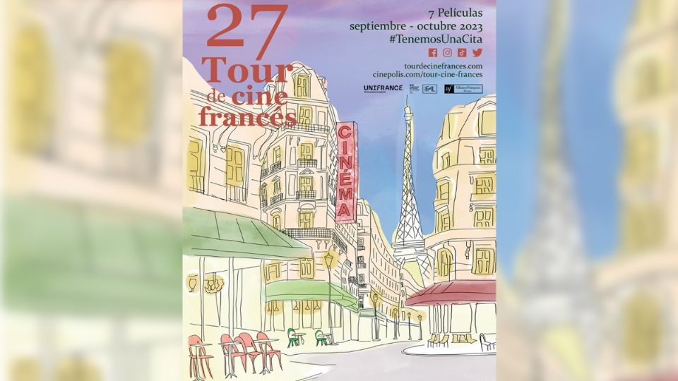 El Tour de Cine Francés se presenta en salas de todo el país durante septiembre y octubre.