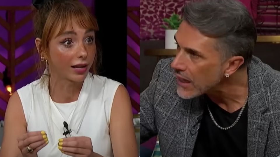 La conductora y el actor discutieron por temas del feminismo