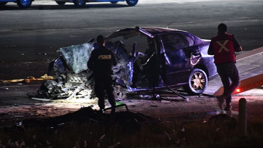 Querétaro: dos vehículos chocan de frente y dejan 3 muertos en la capital