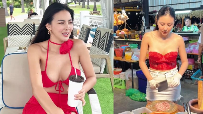 Bella taquera conquista TikTok por su belleza y habilidades culinarias: FOTOS