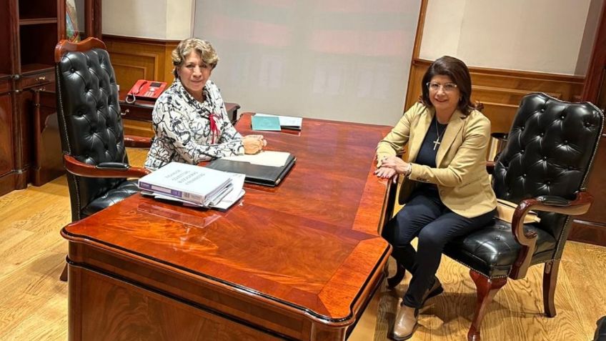 Delfina Gómez y Mariela Gutiérrez supervisan proyectos pendientes de Tecámac