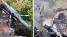 IMÁGENES FUERTES: chocan dos avionetas en Durango, hay 5 muertos entre ellos 2 niños