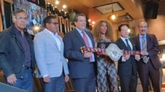 Presentan oficialmente el cinturón Adolfo López Mateos para la pelea de Canelo vs. Charlo