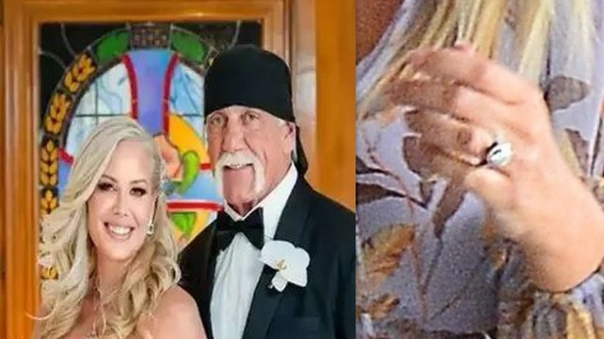 Hulk Hogan, de 70 años, se casa con su novia de 45: mira el anillo de 500 mil dólares que le entregó