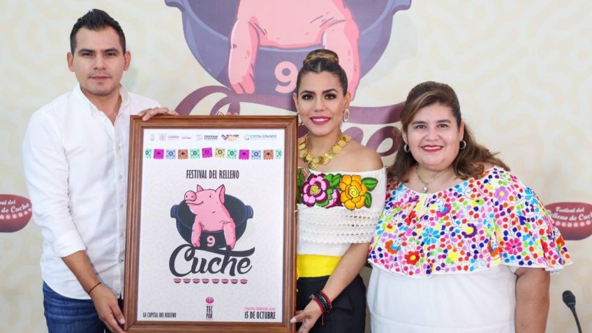 Evelyn Salgado anuncia festival del Relleno de Cuche en Tecpan: "Lo hecho en Guerrero está bien hecho"