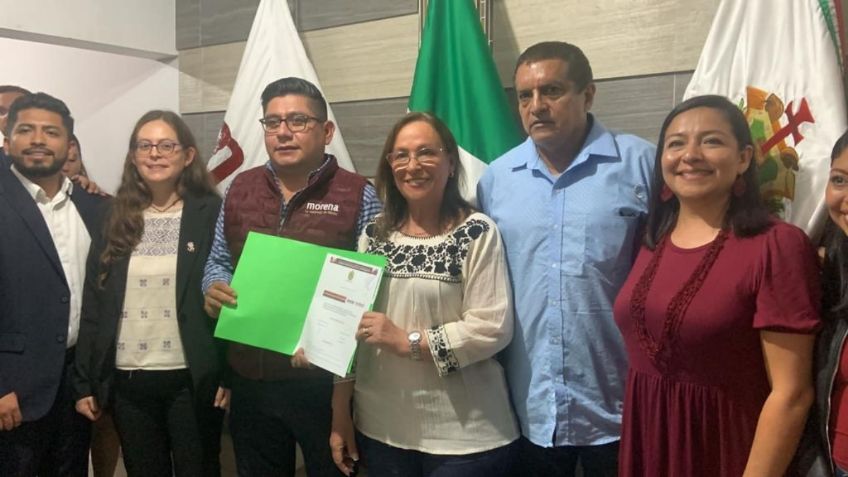 Rocío Nahle se registra para coordinar la 4T en Veracruz