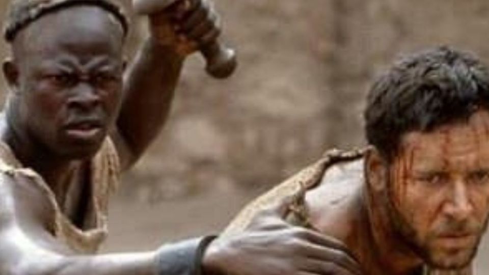 Gladiador. Djimon Hounsou. Fuente: Instagram @djimon_hounsou