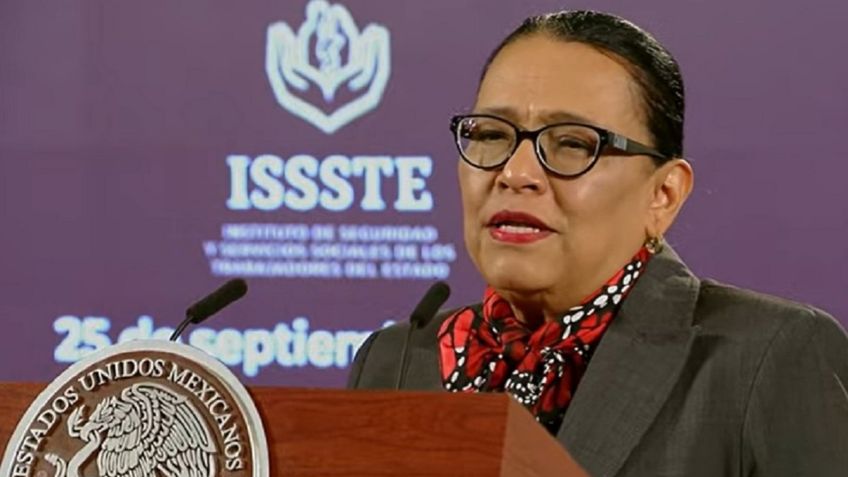 Rosa Icela Rodríguez: se trabaja para rescatar al ISSSTE del abandono, desmantelamiento y corrupción