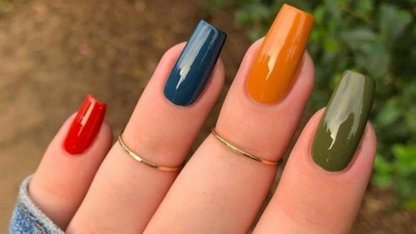 ¡No todo son colores cálidos! Estos son los tonos de barniz que no deben faltar en tu manicura de otoño