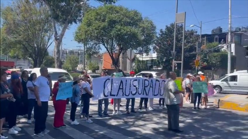 Alcaldía Coyoacán atiende a manifestantes