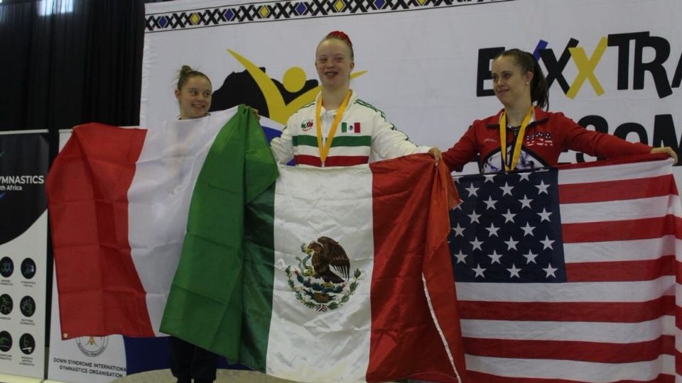 La atleta mexicana tan solo tiene 19 años de edad.