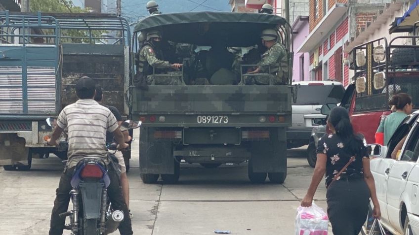 Ante llegada de fuerzas armadas a la Frontera Comalapa, pobladores piden que se queden permanentemente