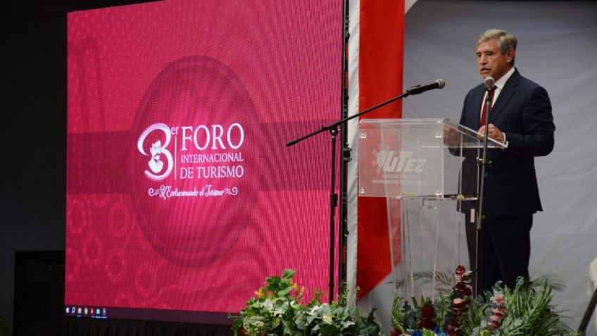 José Luis Urióstegui inaugura en Cuernavaca el 3er. Foro Internacional de Turismo 2023