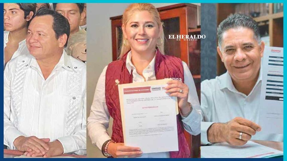 Joaquín Díaz Mena (Yucatán), 2. Verónica Camino (Yucatán) y 3. Rabindranath Salazar (Morelos)
