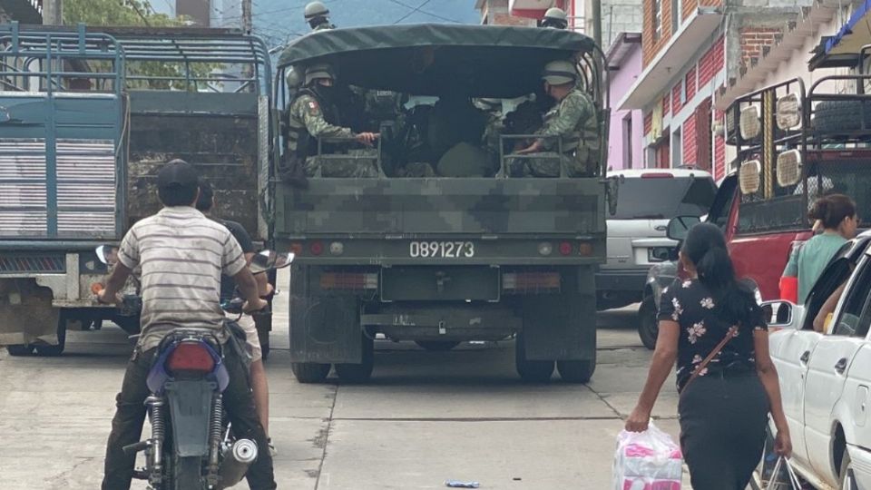 Los elementos castrenses realizarán patrullajes y reconocimiento del área urbana y rural del municipio