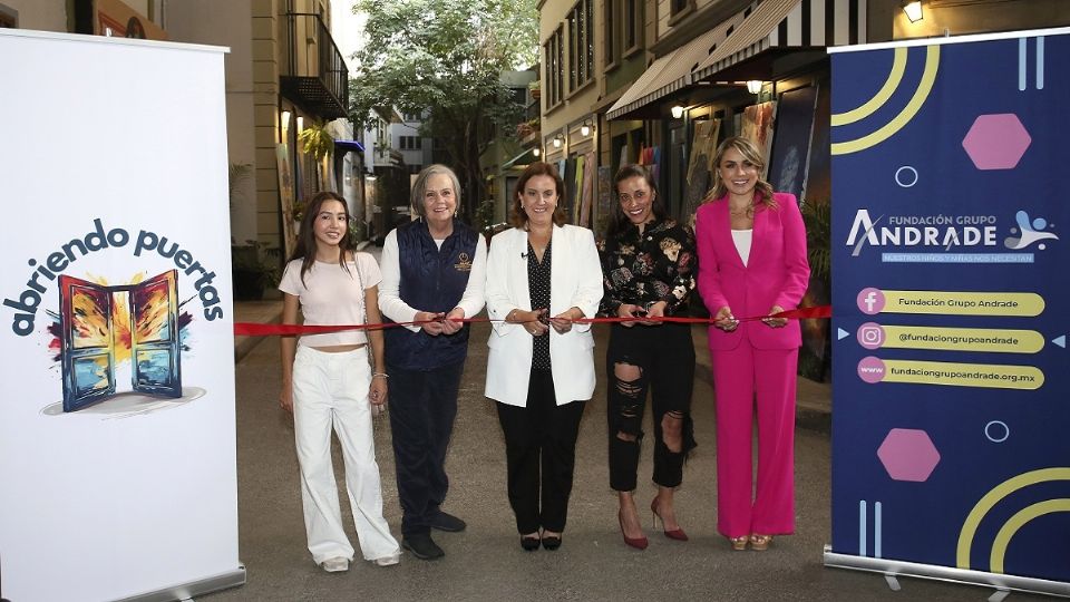 Sara Sánchez, María de Guadalupe Alejandre, María Cristina Mieres, Adriana Riolo y Blanca Becerril.