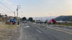 Manifestantes bloquean la carretera Oaxtepec-Xochimilco en Milpa Alta, alternativas viales