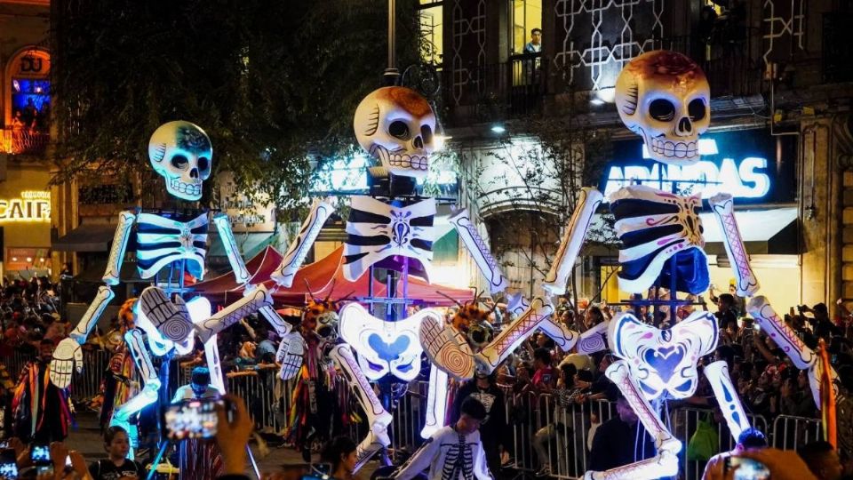 El Desfile del Día de Muertos es catalogado como Patrimonio Cultural Inmaterial de la Humanidad.