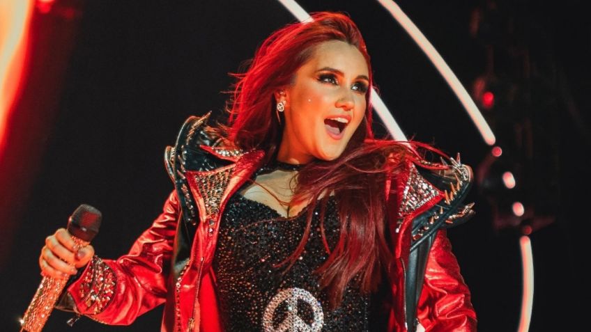 Dulce María se roba todas las miradas con sus espectaculares outfits en el “Soy Rebelde Tour”