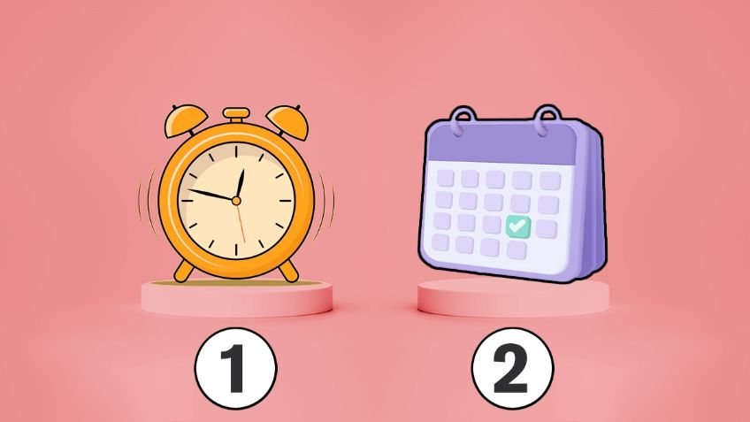 Test de personalidad: descubre si eres paciente según el objeto que escojas entre el reloj y el calendario