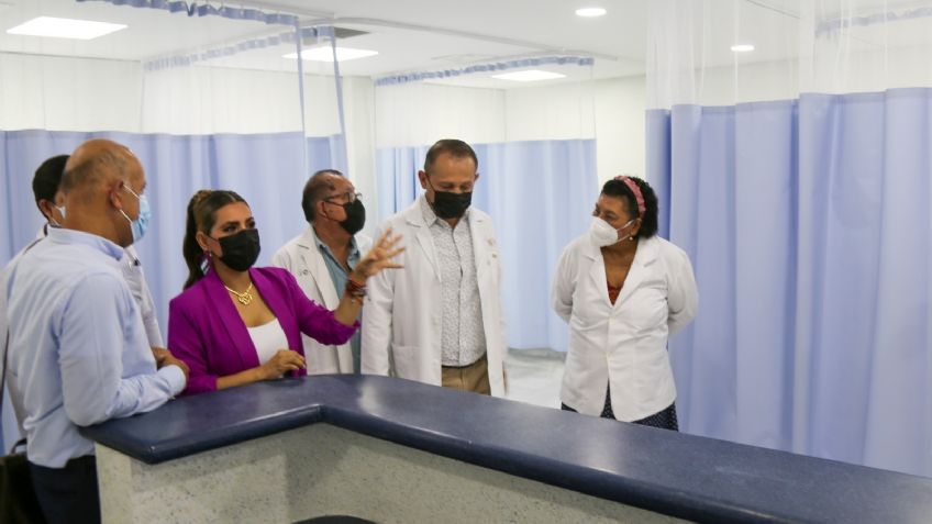 El gobierno federal reconoce el trabajo de Evelyn Salgado en materia de salud