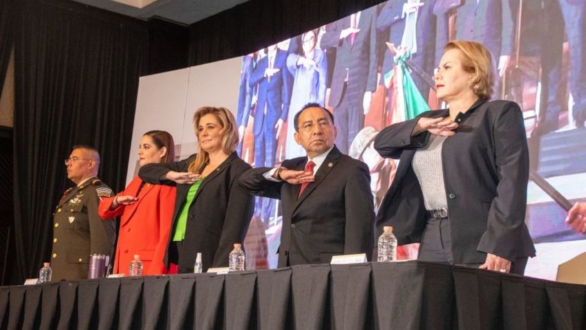 Inauguran la 3ª Asamblea Plenaria Ordinaria 2023 de la Conatrib en presencia de la gobernadora Maru Campos