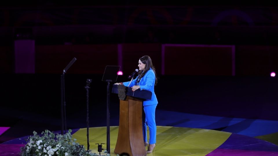 La Monumental Plaza de Toros de Aguascalientes fue el escenario para que Tere Jiménez emitiera su mensaje público