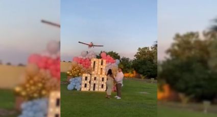 VIDEO: Trágica revelación en babyshower cobra la vida de un piloto de avioneta